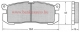 K&eacute;p &eacute;s le&iacute;r&aacute;s megnyit&aacute;sa - 1, 30264/bp566, F�KBET�T ELS�, angol, mazda 626, ford probe, Sz�less�g (mm): 103.9   Magass�g (mm): 42.1   Vastags�g (mm): 13.0 2 850.0 Ft/garnit�ra (61/2725)