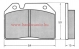 K&eacute;p &eacute;s le&iacute;r&aacute;s megnyit&aacute;sa - citroen 304 els� f�kbet�t
3, 30549, /ref: simer 117/ siffert olasz , citroen 204, citroen 304, 
Sz�less�g (mm): 83.9   Magass�g (mm): 59.0   Vastags�g (mm): 15.4
 1 850.0 Ft/garnit�ra (61/2962)