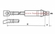 K&eacute;p &eacute;s le&iacute;r&aacute;s megnyit&aacute;sa - (BFT2812) Hossz: 323 mm, M10x1  DAEWOO (CHEVROLET), OPEL KADETT ELS� F�KCS� JOBB 1985-T�L, OPEL ASTRA ELS� F�KCS� 1991-T�L 1 980.0 Ft/db (51/2082)