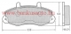 K&eacute;p &eacute;s le&iacute;r&aacute;s megnyit&aacute;sa - /sr516/ LPR F�KBET�T 05p481, OLASZ MIN�S�G
/sr516 simer/, /mintex mdb1558/
FORD TRANSIT, ELS� F�KBET�T GARNITURA
14 COLLOS KER�KHEZ
Sz�less�g (mm): 138.8   Magass�g (mm): 64.0   Vastags�g (mm): 18.8 5 850.0 Ft/garnit�ra (16/1947)