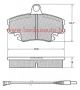 K&eacute;p &eacute;s le&iacute;r&aacute;s megnyit&aacute;sa - /sr613/ renault megane els� f�kbet�t garnit�ra,
LPR 05P349 olasz gy�rtm�ny,
referencia: simer sr613, mintex mdb1628, els� f�kbet�t peugeot, renault megane, Sz�less�g (mm): 99.9   Magass�g (mm): 64.8   Vastags�g (mm): 18.0 3 650.0 Ft/garnit�ra (16/3167)